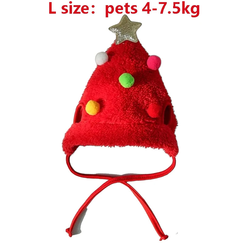 Gorros y Baberos Navideños para Mascotas