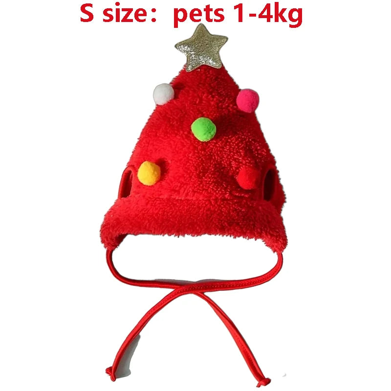 Gorros y Baberos Navideños para Mascotas