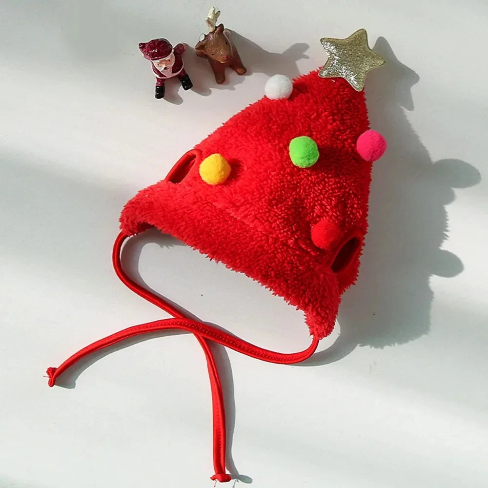 Gorros y Baberos Navideños para Mascotas